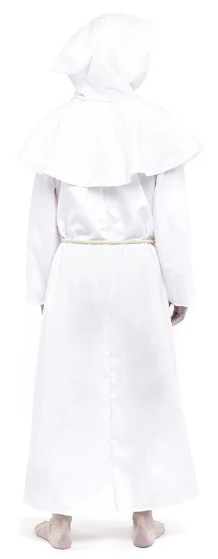 Disfraz de Monje Blanco para Hombre Monje Medieval Partilandia